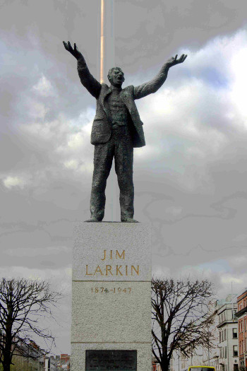 James Larkin Statue on O'Connel St